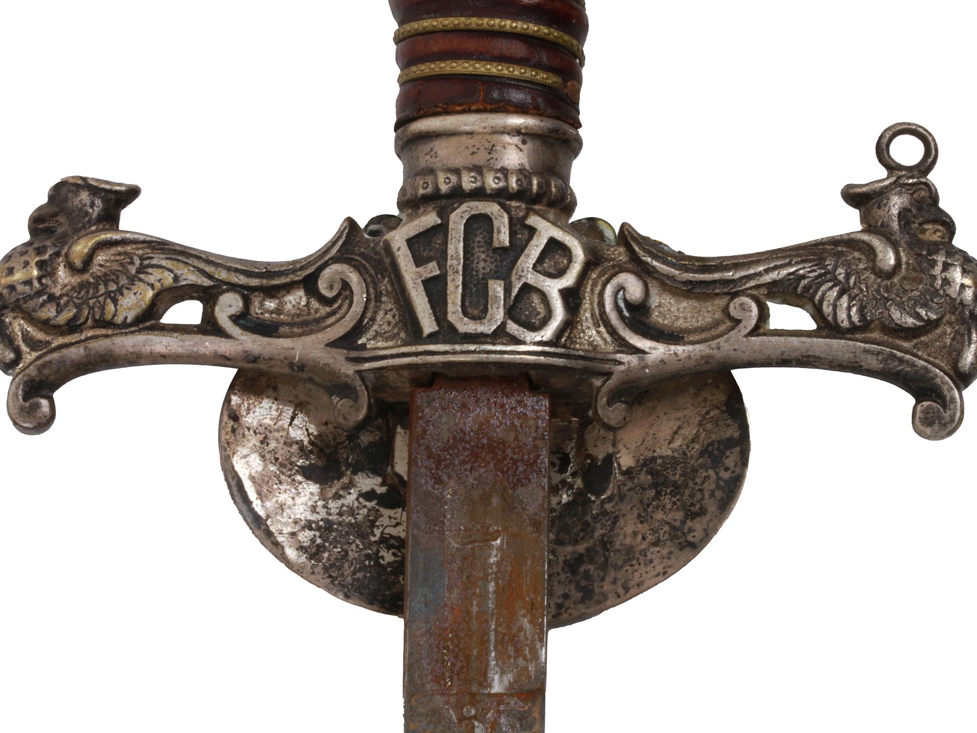 ANTIQUE KNIGHTS OF PYTHIAS FCB CEREMONIAL SWORDS PIC-11